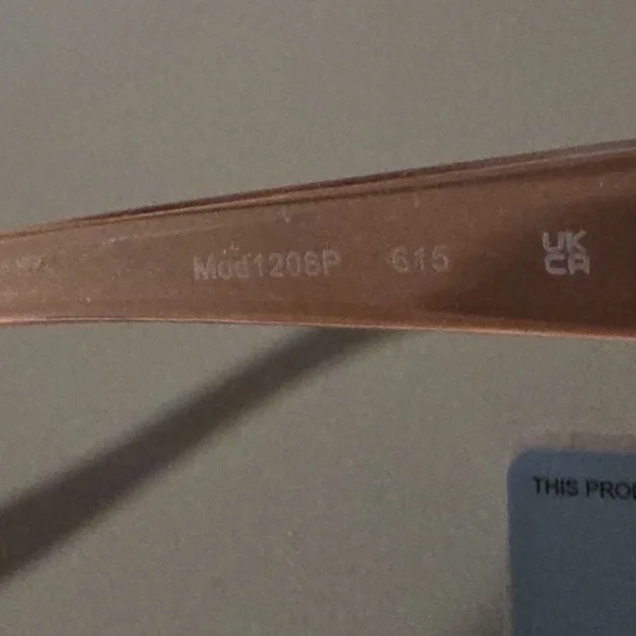 OSCAR by OSCAR DE LA RENTA NWT Translucent Frame Polarized Sunglasses - Picture 7 of 12